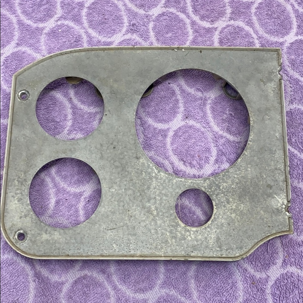 1956-1959 GMC dash panel insert left side